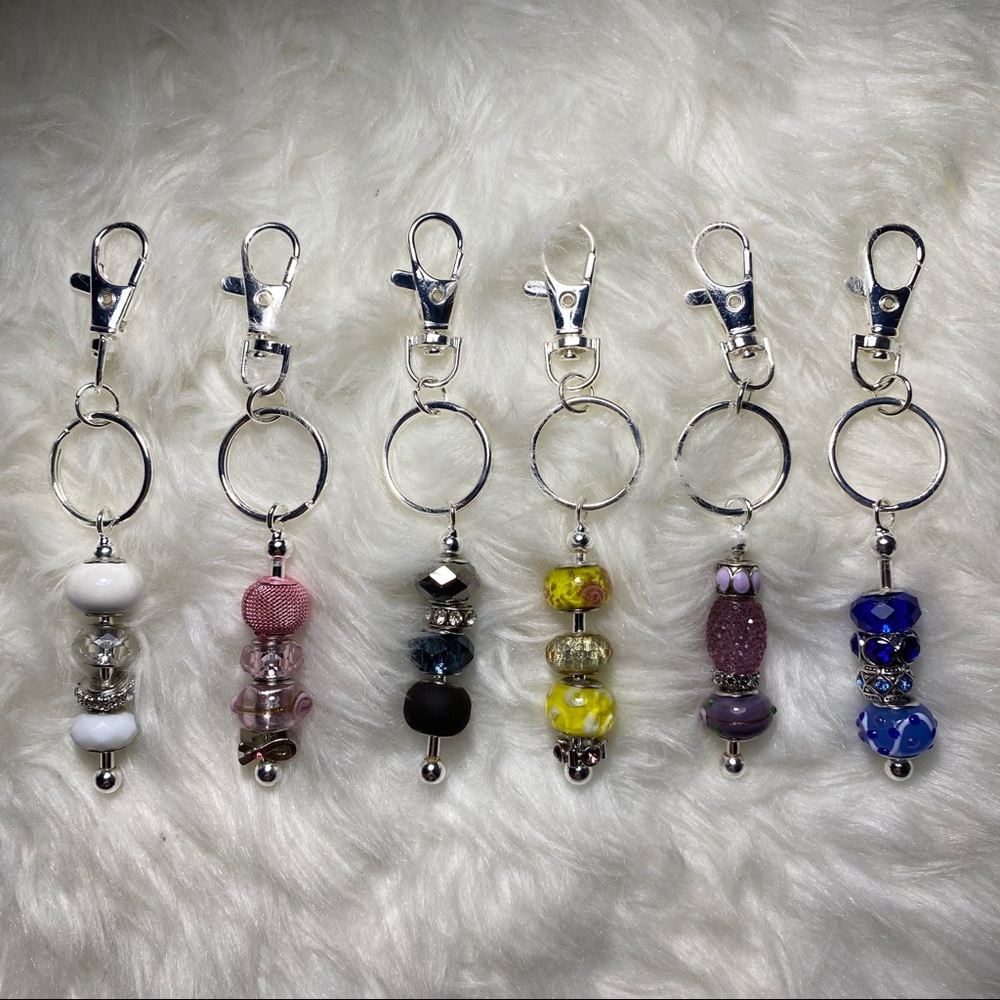 Pandora Charm Keychain Pack Of 6